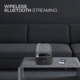 Harman Kardon Aura Studio 3 - Wireless Bluetooth Speaker with Ambient Lighting (Black)