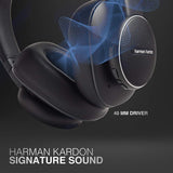Harman Kardon Fly ANC Wireless Over-Ear Headphone with Active Noise Cancellation - 20 Hrs Playtime, Quick Charging