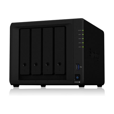 Synology DS920+ 4-Bays NAS DiskStation Enterprise Sata HDD Backup Data Storage NAS External Hard Drive for Growing Business compatible with Seagate Ironwolf NAS HDD