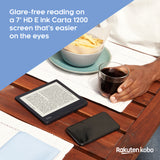 Rakuten Kobo Libra 2 eReader eBook Glare Free Touchscreen Waterproof WiFi (7"/32GB)