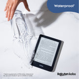 Rakuten Kobo Clara 2E eReader eBook E Ink Carta ComfortLight PRO Waterproof Bluetooth WiFi (6"HD/16GB)