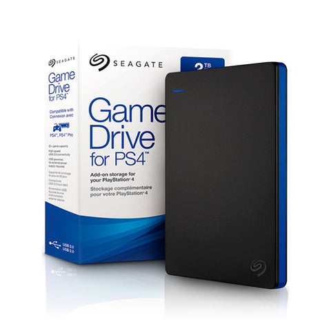 Seagate Game Drive PS4 2TB Games External Hard Disk Gaming Portable Hard Drive External HDD for PS4 Playstation Gaming Storage Expansion