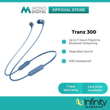 Infinity by Harman Tranz 300 Wireless In-Ear Headphones - Bluetooth Headphone, IPX5 Waterproof, Deep Bass
