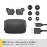 Jabra Elite 2 True Wireless Bluetooth Earbuds with Noise Isolation & Clear Call Technology