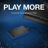 Seagate Game Drive PS4 2TB Games External Hard Disk Gaming Portable Hard Drive External HDD for PS4 Playstation Gaming Storage Expansion